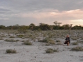 25 Namibie Etosha před západem slunce